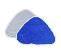 Tampons De Rechange En Microfibre, 2 Pièces, Recharge De Vadrouille Lavable Et Réutilisable, Compatible Avec Vileda, Outil De Nettoyage À Vapeur Par Pulvérisation Chaude(BLUE 2pcs)