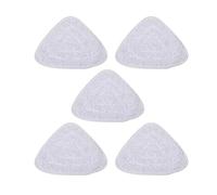 Tampons de rechange en microfibre for balai vapeur Vileda, lot de 5 accessoires for balai vapeur triangulaire