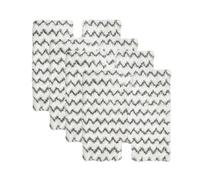Tampons De Rechange Lavables Et Réutilisables For Balai Vapeur Shark, Séries S3973 Et S3973D(4pcs)