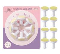 Tampons de rechange pour coupe-ongles électrique 13 en 1 pour bébé (6 à 12 mois, jaune)