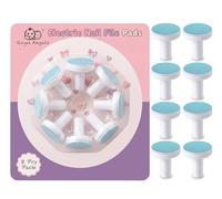 Tampons de rechange pour coupe-ongles électrique 8 en 1 pour bébé (12 mois et plus, bleu)