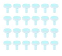 Tampons de remplacement de la coupe-ongle pour bébé, 24pcs têtes remplacement fichier ongles bébé, coussinets coupe en plastique pour gamin électrique standard, costumes pour tout-petit d