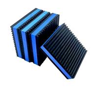 Tampons De Rondelle - Anti-vibrations | Lot De 4 Coussinets D'amortissement Des Vibrations EVA 10,2 X 10,2 X 2,2 Cm Pour Machine À Laver, Sèche-linge, Compresseur D'air, Tapis Roulant, Maison, Salle D
