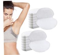 Tampons de transpiration des aisselles, gardiens de sueur à bras bras absorbants jetables, coussinets sous- non visibles auto-adhésifs pour les femmes en transpiration.