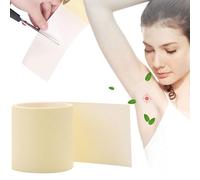Tampons de transpiration des aisselles, pads de sueur sous-bras clairs 19,7 pieds longs longs, coussinets souterrains à double face adhésifs, coussinets d'aisselles coupés, les anti-uréperspirants