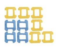 Tampons De Vadrouille À Frotter, Compatibles Avec Hobot, Accessoires De Robot De Nettoyage De Vitres 298, Chiffon En Microfibre, Nettoyage Humide Et Sec, 10 Pièces