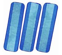 Tampons de Vadrouille de Rechange pour Accessoires de Nettoyage de en Bois Dur Bona, Tampon de en Microfibre RéUtilisable