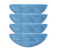 Tampons De Vadrouille En Microfibre, Chiffons De Nettoyage De Sol Lavables Et Réutilisables, Paquet De 4/10, Compatibles Avec Cecotec, Conga M50 Et Aspirateur X-treme(4pcs)
