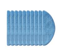 Tampons De Vadrouille En Microfibre, Chiffons De Nettoyage De Sol Lavables Et Réutilisables, Paquet De 4/10, Compatibles Avec Cecotec, Conga M50 Et Aspirateur X-treme(10PCS)