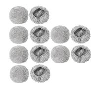 Tampons De Vadrouille For Nettoyage De Vitres, Robot De Balayage, Pièces D'aspirateur Rondes Universelles En Tissu, Compatibles Avec Hobot ，188 168 198 388(12pcs)