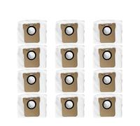 Tampons De Vadrouille for Sac À Poussière Compatibles Avec Xiaomi X20 Plus / X20 Max / X10+, Compatibles Avec Dreame L10 Ultra / L20 Ultra / L30 Ultra, Compatibles Avec Mijia M30S / M40(12 Dust Bag)