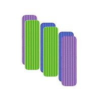 Tampons de vadrouille lavables réutilisables | Recharges de vadrouille compatibles for le nettoyage ménager(6 Pcs)