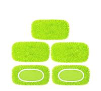 Tampons de vadrouille réutilisables qui s'adaptent en toute sécurité à la plupart des vadrouilles standard(5 Pcs)