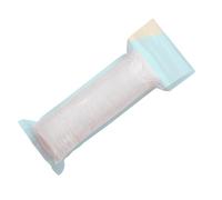 Tampons démaquillants circulaires biodégradables avec bordure renforcée, absorption haute densité pour un nettoyage quotidien quotidien des soins du visage, tampons en coton à bords cousus