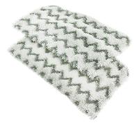 Tampons Dirt Grip officiels Shark [DGP2S1000UKE] Compatible avec balais vapeur Shark S1000UK, Blanc