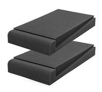 Tampons d'isolation acoustique, tampons d'isolation de moniteur de Studio pour haut-parleurs de 5 pouces tampons en mousse d'isolation haute densité 30,5 x 17,5 x 4 cm