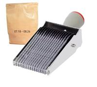 Tampons en caoutchouc avec lettres, tampon de roue roulante, tampon en caoutchouc avec rouleau à 15 chiffres, tampon d'alphabet pratique et pratique pour la papeterie de bureau