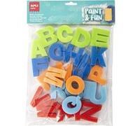 Tampons en éponge - Lettres de l'alphabet - 26 pièces - Loisirs créatifs enfant - Apli