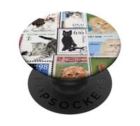 Tampons en Forme de Chat pour Amoureux des Chats PopSockets PopGrip Adhésif