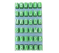 Tampons en forme de lettres de l'alphabet anglais pour loisirs créatifs, savon, bougie, résine et poterie, moules en minuscules faciles à utiliser pour noms et abréviations