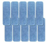 Tampons en Microfibre de 45,7 cm - Lavables en Machine, réutilisables, recharges et têtes de Rechange compatibles avec n'importe Quel système de Balai Plat en Microfibre