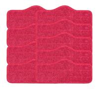 Tampons en microfibre réutilisables pour balai à vapeur, avec crochets opposés pour une fixation sûre, lavables en machine pour un entretien facile et un nettoyage efficace du sol (lot de 9)