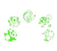 Tampons Encreur - Pour Enfant - Animaux Mignons - Encre Lavable - Dès 2 Ans - Aladine