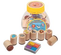 Boite De 8 Tampons + 4 Encres - Goki