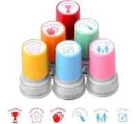 Tampons Enseignants - 6PCS - Auto Encreur - Cadeau Professeur - Motiver Élèves