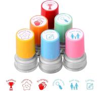 Tampons Enseignants - 6PCS - Auto Encreur - Cadeau Professeur - Motiver Élèves PLAQUE DE GARDE