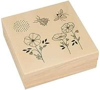 Tampons Et Tampons Marque Artemio Modèle Set Tamp Wood 114 X 114 X 40 mm Mon Essentiel