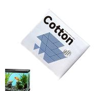 Tampons filtrants pour Aquarium, matériau filtrant Haute efficacité, 60 x 40 cm, Accessoire de réservoir Portable, réutilisable, 2 stimulants de Filtration, lavables et pour Aquariums à Eau