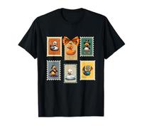 Tampons Halloween Motif Canards de croisière Citrouille pèlerin Vampire Ange T-Shirt