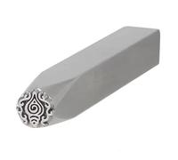 Tampons métalliques galvanisés en acier au carbone, ensemble de tampons métalliques for bricolage, bijoux, cuir, bois, métal