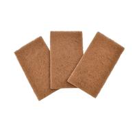 Tampons r curer anti-rayures Full Circle Neat Nut Walnut Shell, lot de 3, 141,7 g