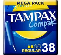 Tampons Réguliers Tampax Compak 38 unidades