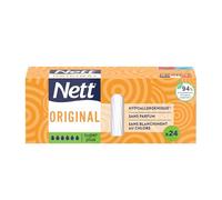 Tampons sans Applicateur Super Original Hypoallergénique NETT - la boîte de 24 tampons Lot De 3 - Par Lot