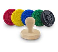Tampons Silicones - NOBLE COLLECTION - Harry Potter - Cookie 4 maisons - Gryffondor, Serpentard, Poudlard