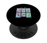 Tampons sous-marins Poisson Tortue Hippocampe Fun PopSockets PopGrip Adhésif