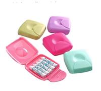 Tampons Storage Case Women Sanitary Tampons Case Holder Sac de première période Couleur aléatoire