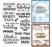 Tampons Transparents En Silicone Avec Dictons Allemands Et Papillons Pour Scrapbooking Mots Émotionnels Allemands Tampons Transparents Pour La Fabrication De Cartes Journal Album Photo