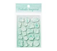 Tampons transparents en silicone transparent avec poignée en acrylique, accessoires de journal de livre, pour la lecture, les étagères, la création de carnets, cartes de planification, albums photo