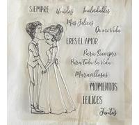 Tampons transparents en silicone transparent pour fabrication de cartes, scrapbooking, album photo, décoration, cartes, journaux, loisirs créatifs 14 x 18 cm