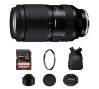 Tamron Objectif 70-180 mm f/2.8 Di III VC VXD G2 (Sony E) avec autofocus rapide et stabilisation VC, carte SDXC Extreme PRO 64 Go avec vitesse de lecture de 200 Mo/s, filtre UV Tiffen 67 mm et sac à