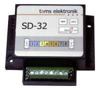 TAMS Elektronik 43-00327-01 SD-32 Décodeur de servo