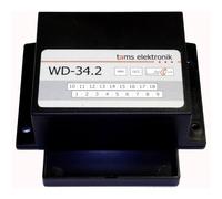 TAMS Elektronik 43-02358-01-C Boîtier accessoire pour décodeur d'aiguillage WD-34.2