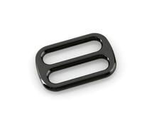 TAMTAK Boucle coulissante en métal Tri Glide, 5 pièces, 25/32/38mm, Boucle de réglage de la Barre Centrale Centrale pour Sac Artisanal en Cuir, Sangle de ceinture
