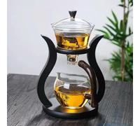 TAMTAK Ensemble de Tasses à thé Kung Fu, théière en Verre, théière à Aspiration Domestique, Salon, préparation du thé, Bouilloire Gaiwan