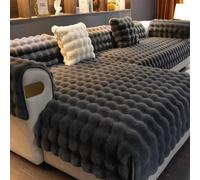 TAMTAK Housse de canapé en Peluche, Housses de siège d'hiver pour canapés