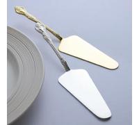 TAMTAK Pelle à gâteau Vintage en Acier Inoxydable Couteau à Pizza gravé Pelle à Tarte Pelle à pâtisserie trancheuse à gâteau Couteaux diviseurs Outils de Cuisson